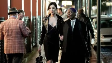 Black dress worn by Ruthie (Jesse James Keitel) as seen in Queer as Folk TV series (Season 1 Episode 4)