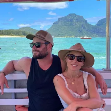 Avenue Twenty Two Trucker Hat Cap worn by Chris Hemsworth  on the Instagram account of @_.chris_hemsworth