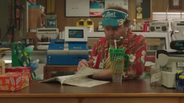 Casquette Bud Visor Portée par Bill (Rainn Wilson) vue dans Jerry & Marge Go Large