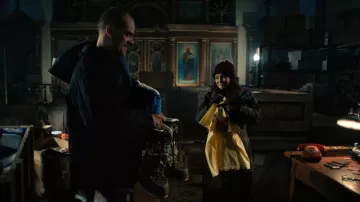 Moon Boots founded by Jim Hopper (David Harbour) in Stranger Things TV series (S04E09)