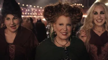 Earrings worn by Mary Sanderson (Kathy Najimy) as seen in Hocus Pocus 2 movie