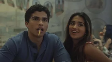 Henley t-shirt worn by Shawn (Alex Aiono) as seen in Pretty Little Liars: Original Sin Outfits (Season 1)