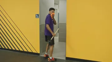 Adidas sneakers worn by Andrew (Keiynan Lonsdale) as seen in My Fake Boyfriend