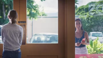 Blue Tank Top worn by Chloe (Lyrica Okano) as seen in Press Play movie