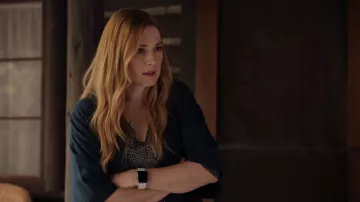 Cardigan porté par Melinda Monroe (Alexandra Breckenridge) vu dans Virgin River (S04E07)
