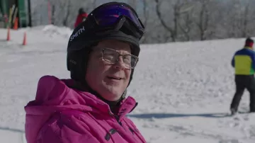 Smith Ski Goggles worn by Stanley (Brooks Ashmanskas) as seen in Uncoupled TV show wardrobe (Season 1 Episode 7)