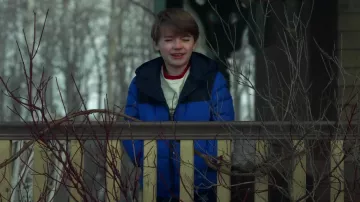 Blue Hooded Puffer Jacket worn by Bode Locke (Jackson Robert Scott) in Locke & Key (S01E01)