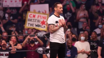 Le t-shirt porté par CM Punk dans AEW Rampage 2021