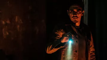 Coat jacket worn by Joel (Kyle Gallner) as seen in Smile movie wardrobe