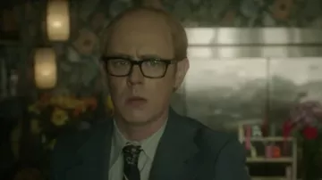 Eyeglasses worn by Bob Broberg (Colin Hanks) as seen in A Friend of the Family TV series wardrobe (Season 1)