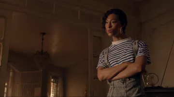 El mono de mezclilla usado por Blanca Rodríguez (Mj Rodriguez) en la serie Pose (Temporada 2 Episodio 7)