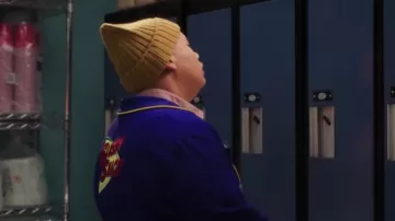 Yellow beanie worn by Reginald Baskin (Jacob Batalon) as seen in Reginald the Vampire Outfits (Season 1)