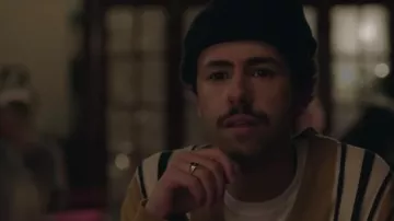Black Stone Ring worn by Ramy (Ramy Youssef) as seen in Ramy TV series (Season 3)