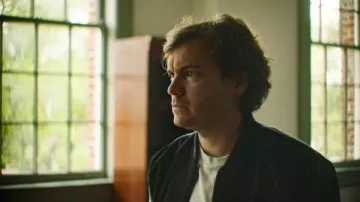 Zip Bomber Jacket worn by Donald (Emile Hirsch) as seen in Devil's Workshop