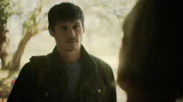 Jacket worn by Clayton (Timothy Granaderos) as seen in Devil's Workshop movie outfits