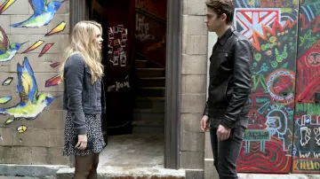 Polka Dots Printed Skirt worn by Tessa (Josephine Langford) as seen in After Ever Happy