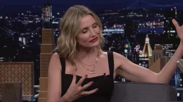 Necklace worn by Cameron Diaz as seen in The Tonight Show Starring Jimmy Fallon