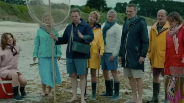 The long K-Way coat worn by Antoine Chevalier (Lambert Wilson) in the film Plancha