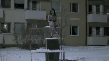 Brown shoes worn by Eli (Lina Leandersson) as seen in Let the Right One In TV series (Season 1)