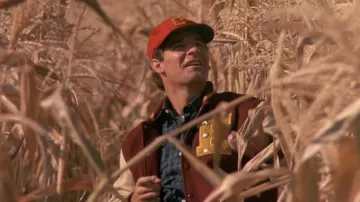 Red hat Cap worn by Dr. Sam Beckett (Scott Bakula) as seen in Quantum Leap TV show outfits (Season 3 Episode 1)