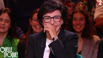 La montre portée par Rachida Dati dans l'émission Quelle époque ! du samedi 1er octobre 2022