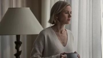 Ring Pendant necklace worn by Maria Broaddus (Naomi Watts) as seen in The Watcher TV series (Season 1)