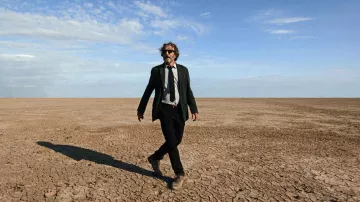 Brown shoes worn by Silverio Gacho (Daniel Giménez Cacho) as seen in BARDO, False Chronicle of a Handful of Truths Wardrobe