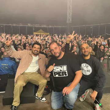 Le sweatshirt Ice Crime porté par Aketo sur son compte Instagram @aketofficiel