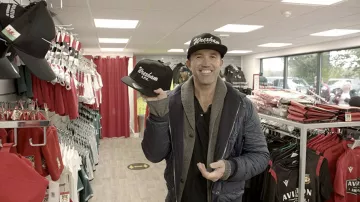 Wrexham A.F.C. Hat cap worn by Rob McElhenney in Welcome to Wrexham (S01E09)