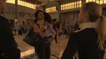 Tory Burch Handbag worn by Terri Grint (Toks Olagundoye) as seen in Big Shot TV series wardrobe (Season 2 Episode 6)