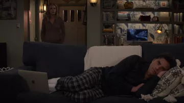 Plaid Pajamas Pants worn by Marvyn Korn (John Stamos) as seen in Big Shot (S02E10)