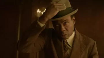 Chapeau Fedora porté par Milton King (Chris Rock) comme on le voit dans les tenues de film d’Amsterdam
