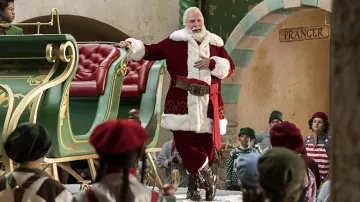 Cosplay de vestuario usado por Santa Claus (Tim Allen) como se ve en los trajes de la serie de televisión The Santa Clauses (Temporada 1)