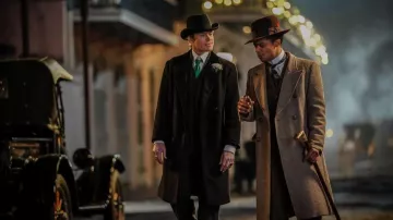 Brown Fedora Hat worn by Louis de Pointe du Lac (Jacob Anderson) as seen in Interview with the Vampire TV series wardrobe (Season 1)