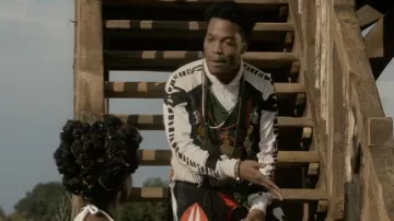 Puma Track Jacket usada por Lavelle Junson (Jermaine Fowler) como se ve en la película Coming 2 America