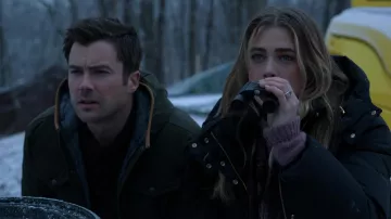 Ring worn by Michaela Stone (Melissa Roxburgh) as seen in Manifest TV series outfits (Season 4 Episode 5)