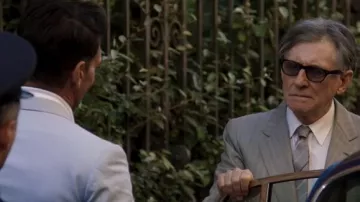 Sunglasses worn by Enzo Ferrari (Gabriel Byrne) as seen in Lamborghini: The Man Behind the Legend movie wardrobe