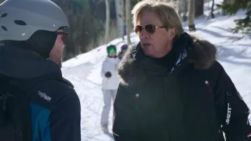 Lunettes de soleil portées par Beauregard Belmont (Jack Wagner) comme on le voit dans Falling for Christmas