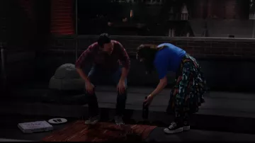 Converse Platform Sneakers worn by Kat (Mayim Bialik) as seen in Call Me Kat TV series outfits (Season 3 Episode 6)