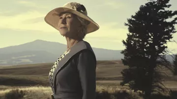 Floral Hat worn by Cara Dutton (Helen Mirren) as seen in 1923 TV show (Season 1)