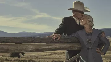 Dress worn by Cara Dutton (Helen Mirren) as seen in 1923 TV series outfits (Season 1)