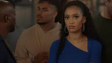 Earrings worn by Olivia Baker (Samantha Logan) as seen in All American Wardrobe (S05E05)