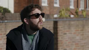 Ray-Ban Sunglasses worn by Paul (Ben Platt) as seen in The People We Hate at the Wedding movie