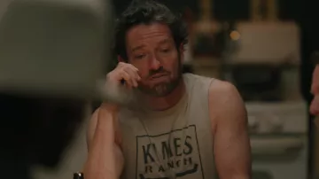Kimes Ranch Tank Top worn by Ryan (Ian Bohen) as seen in Yellowstone TV series outfits (S05E03)