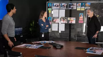 Grey Henley Tee worn by Luke Alvez (Adam Rodriguez) as seen in Criminal Minds (S16E02)