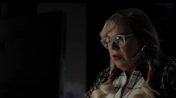 Lunettes portées par Penelope Garcia (Kirsten Vangsness) dans la série télévisée Criminal Minds (S16E04)