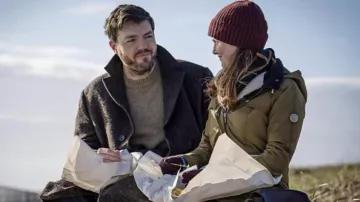 Parka coat jacket worn by Robin Ellacott (Holliday Grainger) as seen in Strike TV show (S04E04)
