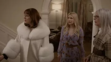 White fur coat worn by Susan Sarandon in Maybe I Do movie