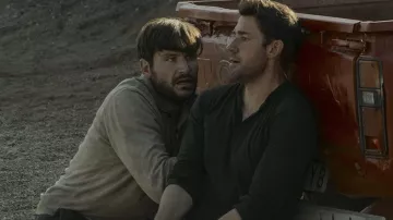 Polo sweater worn by Yuri Bashkin (Michael Epp) as seen in Tom Clancy's Jack Ryan (S03E01)