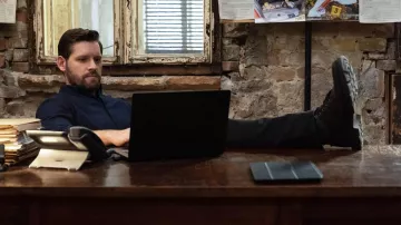 Boots worn by Supervisory Special Agent Scott Forrester (Luke Kleintank) as seen in FBI: International TV series (Season 2 Episode 9)